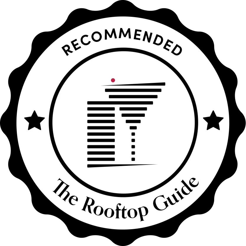 Recommended by The Rooftop Guide 2023