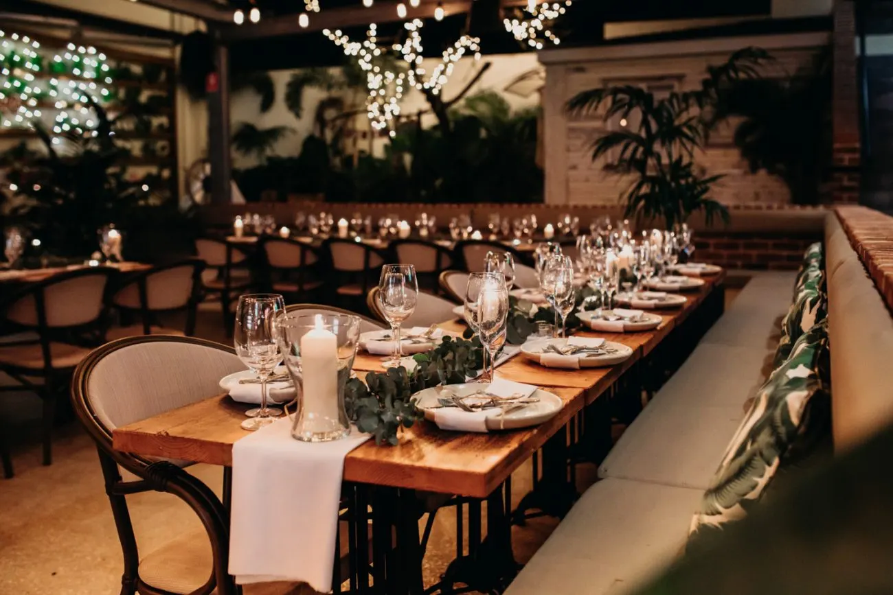 Wedding reception at The Collective Palm Beach